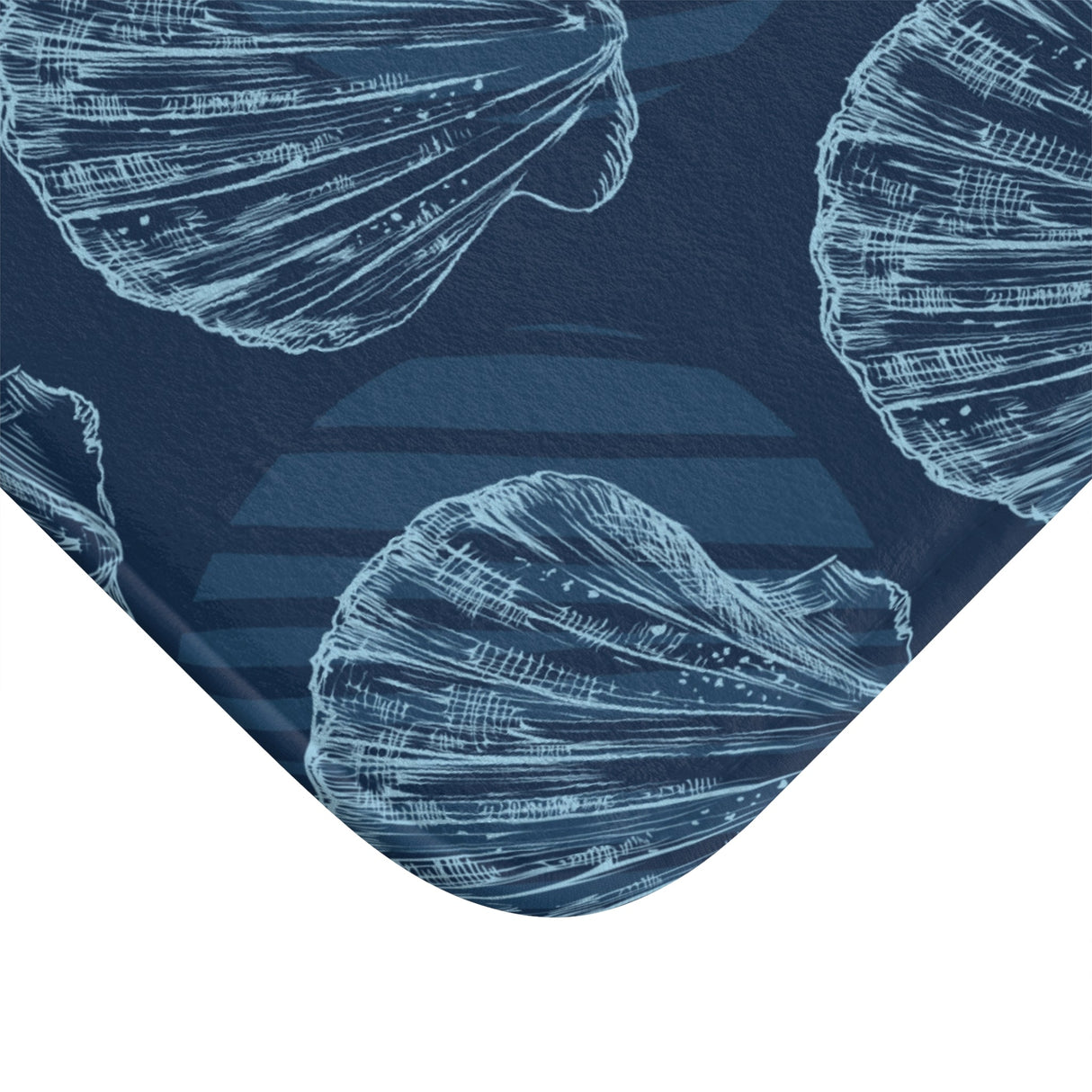 Coastal Clam Bath Mat