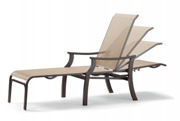 St. Catherine Outdoor MGP Sling Four-Position Lay-flat Chaise by Telescope Casual Model 1065-9T20