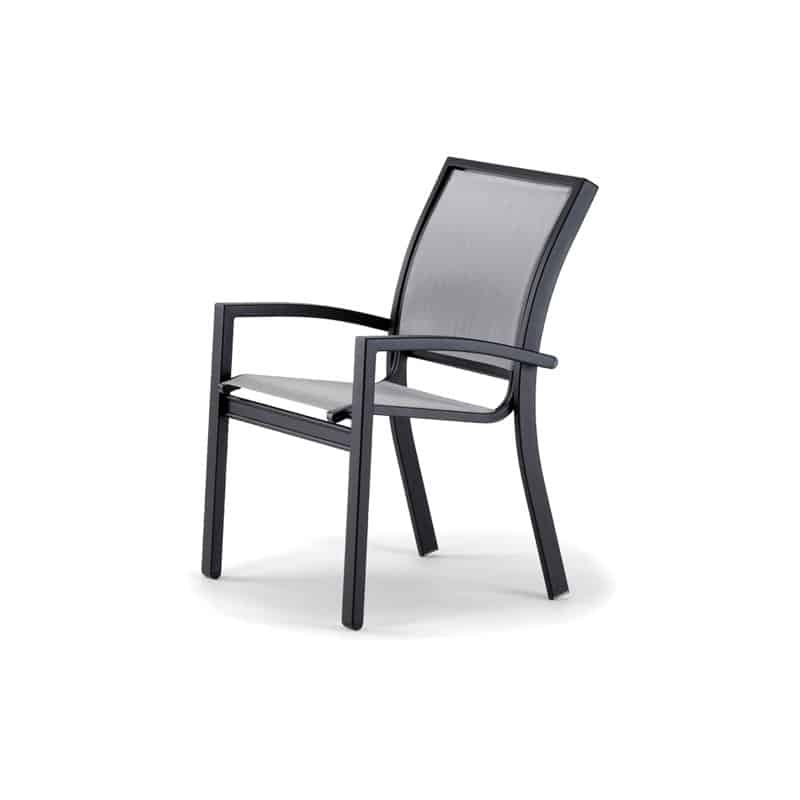 Kendall Outdoor Sling Stacking Cafe Chair by Telescope Casual Model 1088-9K10