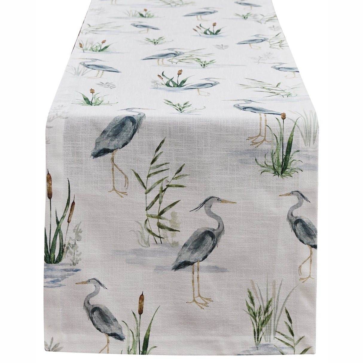 Blue Heron 54" Table Runner