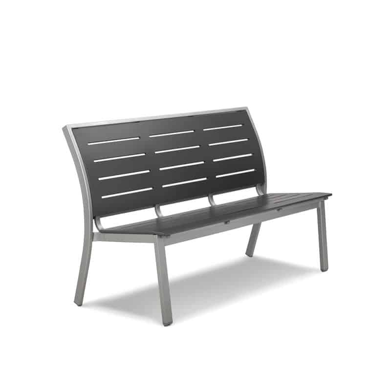 Bazza Outdoor MGP 56" Stacking Armless Bench by Telescope Casual Model 1837-8Z40