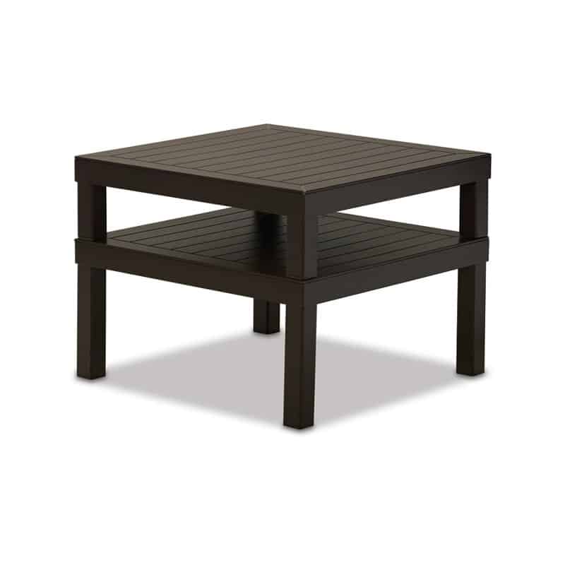 Leeward Outdoor MGP Cushion 28.5" x 28.5" MGP Top Corner Table by Telescope Casual Model 1950-1A30-1