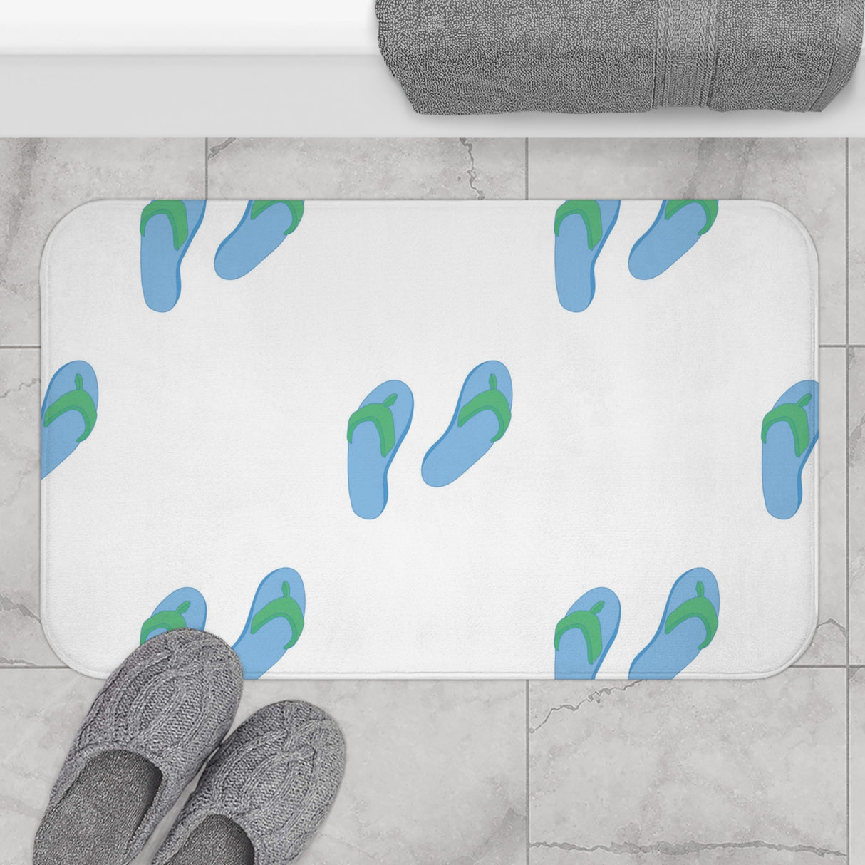 Flip Flop Bath Mat