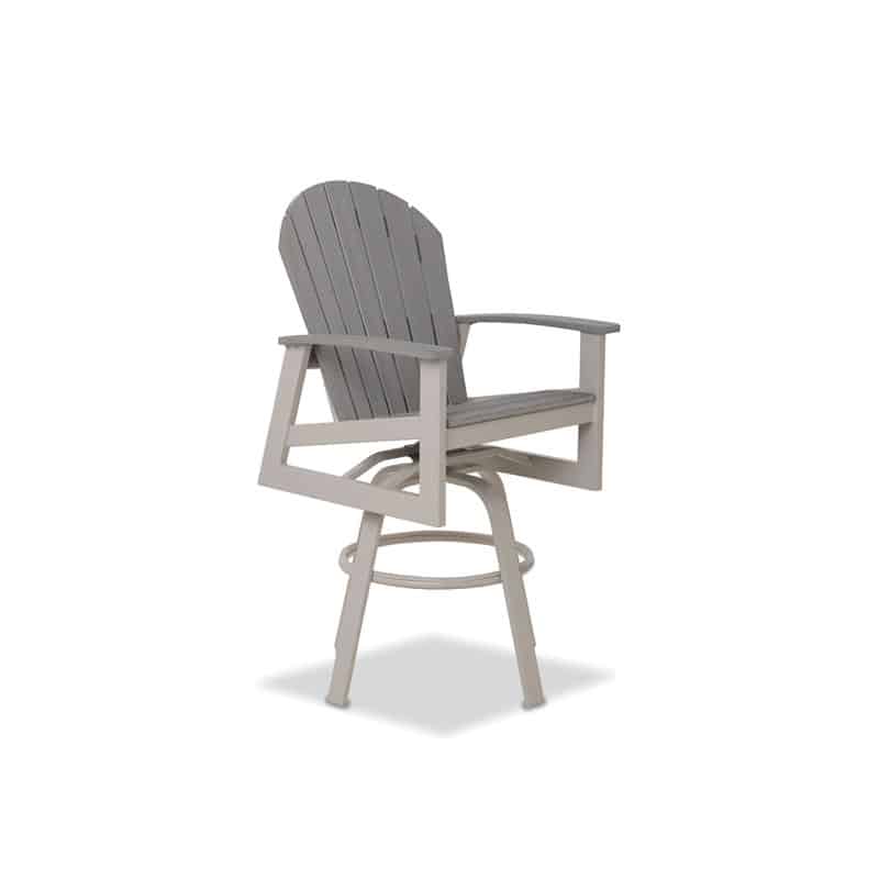 Newport Outdoor Bar Height Swivel Arm Chair by Telescope Casual Model 2262-1N90