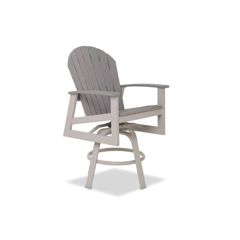 Newport Outdoor Balcony Height Swivel Arm Chair by Telescope Casual Model 2263-1N80