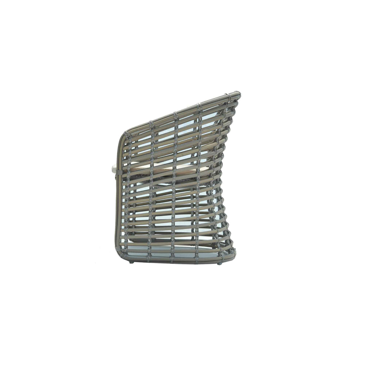 Ruby Outdoor Dining Armchair with Sunbrella Cushion Model 23671-KMNP-CUSH by Skyline Design