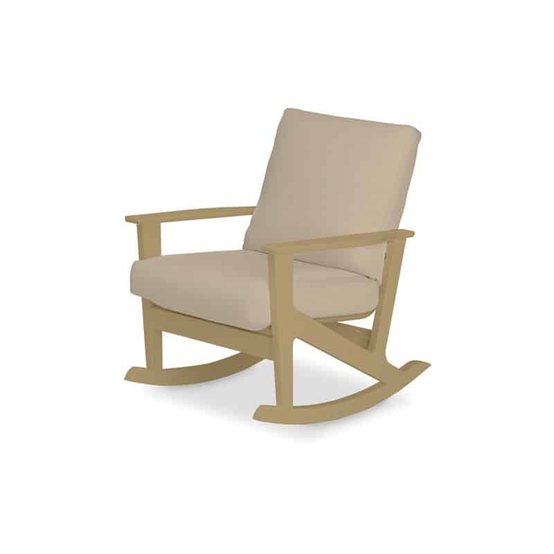 Wexler Outdoor MGP Cushion Chat Height Rocker by Telescope Casual Model 2390-5W30