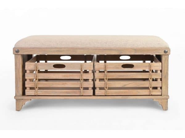Artisan Landing Indoor Storage Bench by Braxton Culler Made in the USA Model 2934-094
