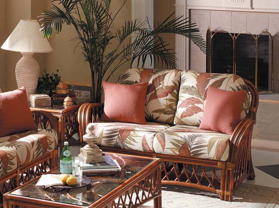 Antigua Deep Seating Loveseat Model 3102 from South Sea Rattan
