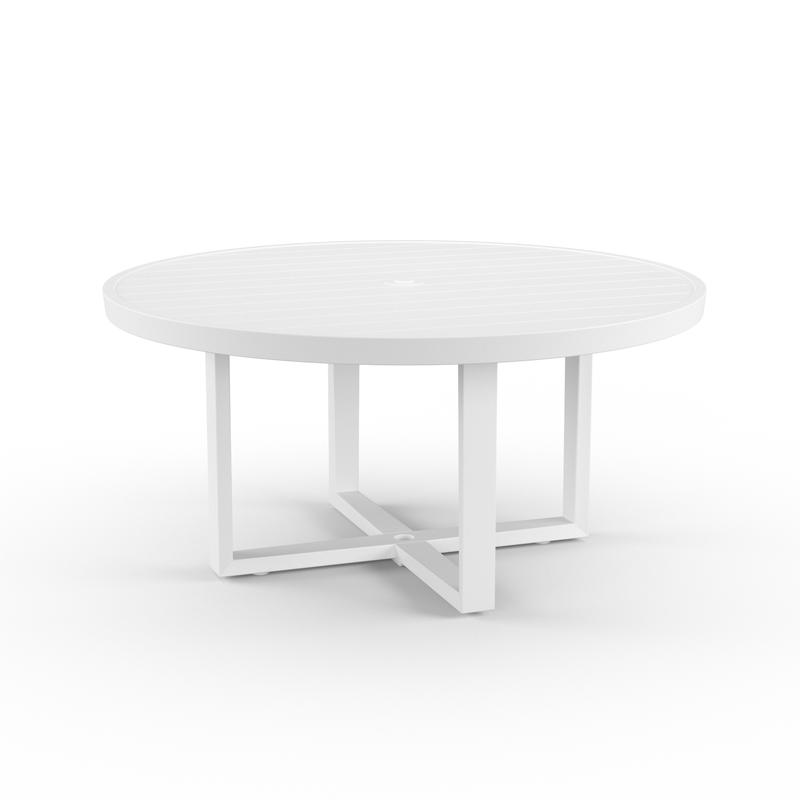 Newport Outdoor 60" Round Dining Table by Sunset West Model 4801-RDT60