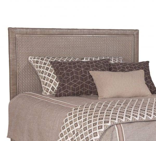Naples Wicker and Rattan Queen Panel Bed Model 807-021 by Braxton Culler