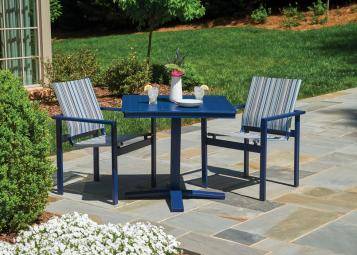 Tribeca Outdoor Sling Stacking Cafe Chair by Telescope Casual Model 2033-1T70