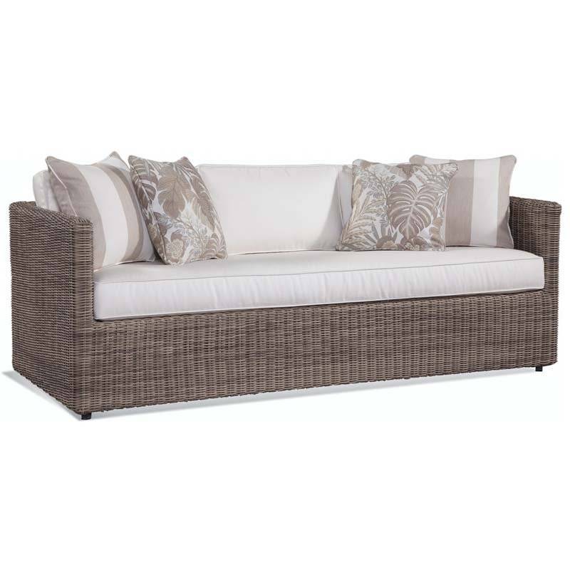 Paradise Bay Outdoor Bench Seat Loveseat by Braxton Culler Model 486-0191 – Choice of Cushions Made in the USA