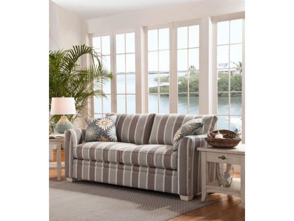 Bridgeport Indoor Sofa with Wood Legs by Braxton Culler Made in the USA Model 560-011