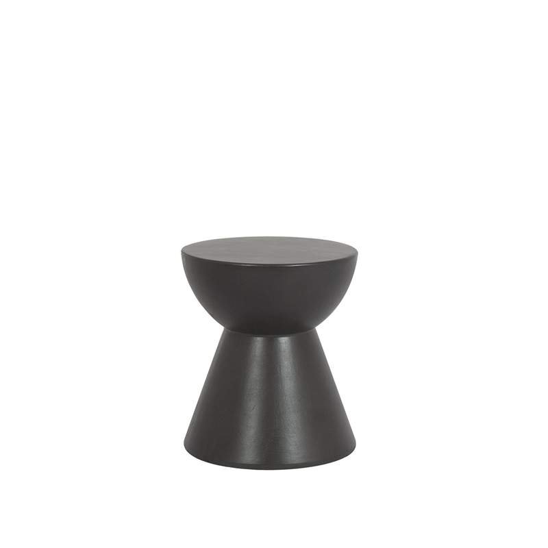 The Bazaar GRC Outdoor End Table -Dark Grey by Sunset West Model 6203-DRET