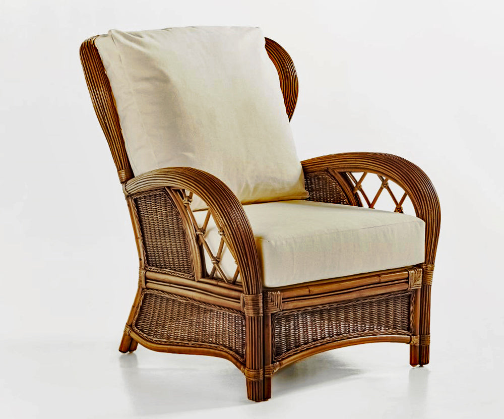 Bali Arm Chair with Deep Seating Comfort by South Sea Rattan