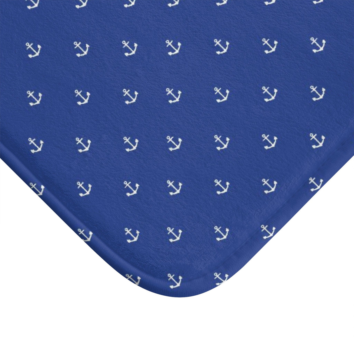 Blue Anchor Bath Mat