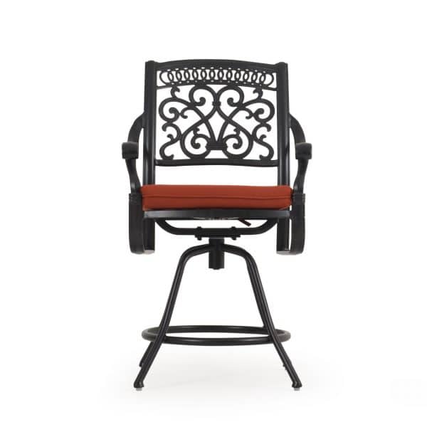 High Point Outdoor Swivel Bar Stool Model 721745ABK