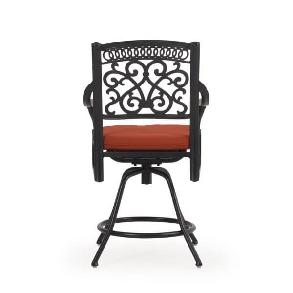 High Point Outdoor Swivel Counter Height Stool Model 721744ABK