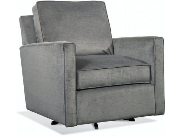 Nicklaus Indoor Swivel Chair by Braxton Culler Made in the USA Model 724-005