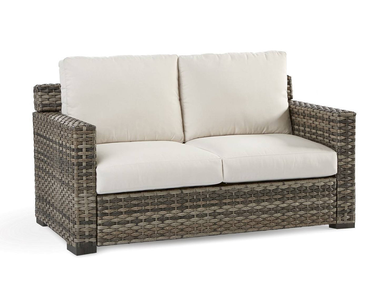 New Java Outdoor Wicker Loveseat South Sea Rattan Model 73402 (Standard Weave)