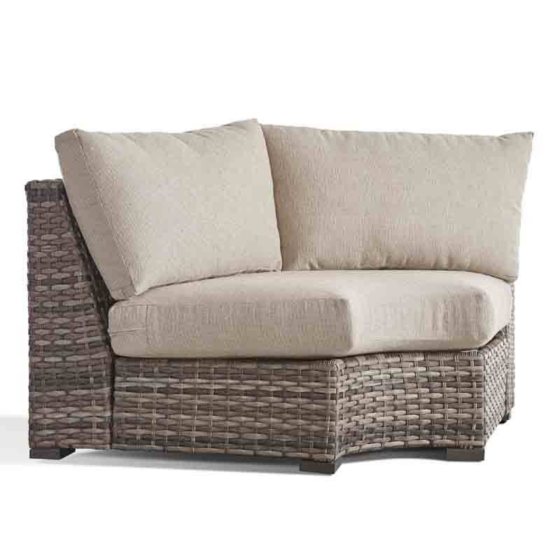 New Java Outdoor Sectional Wedge Corner by South Sea Rattan Model 73456
