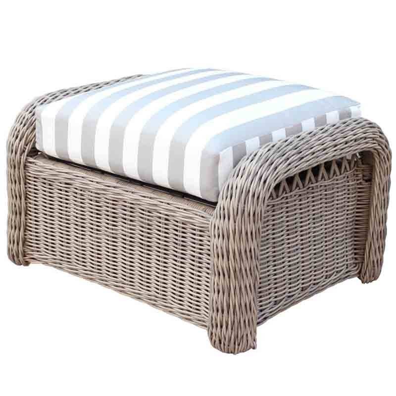 Arcadia Patio Outdoor Ottoman by South Sea Rattan 77306