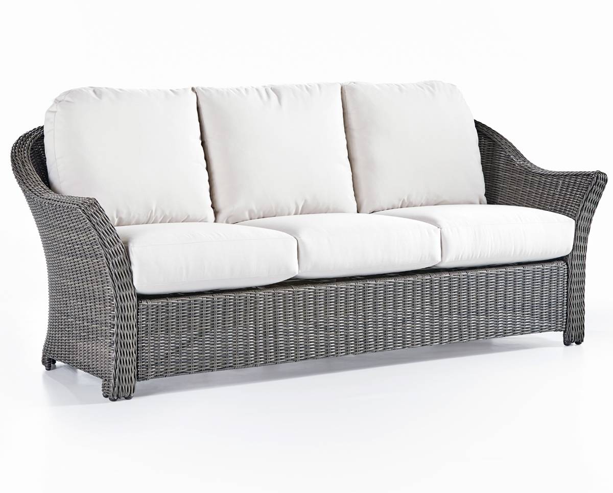 Fiji All Weather Patio Furniture Ottoman Model 77906 by South Sea Rattan
