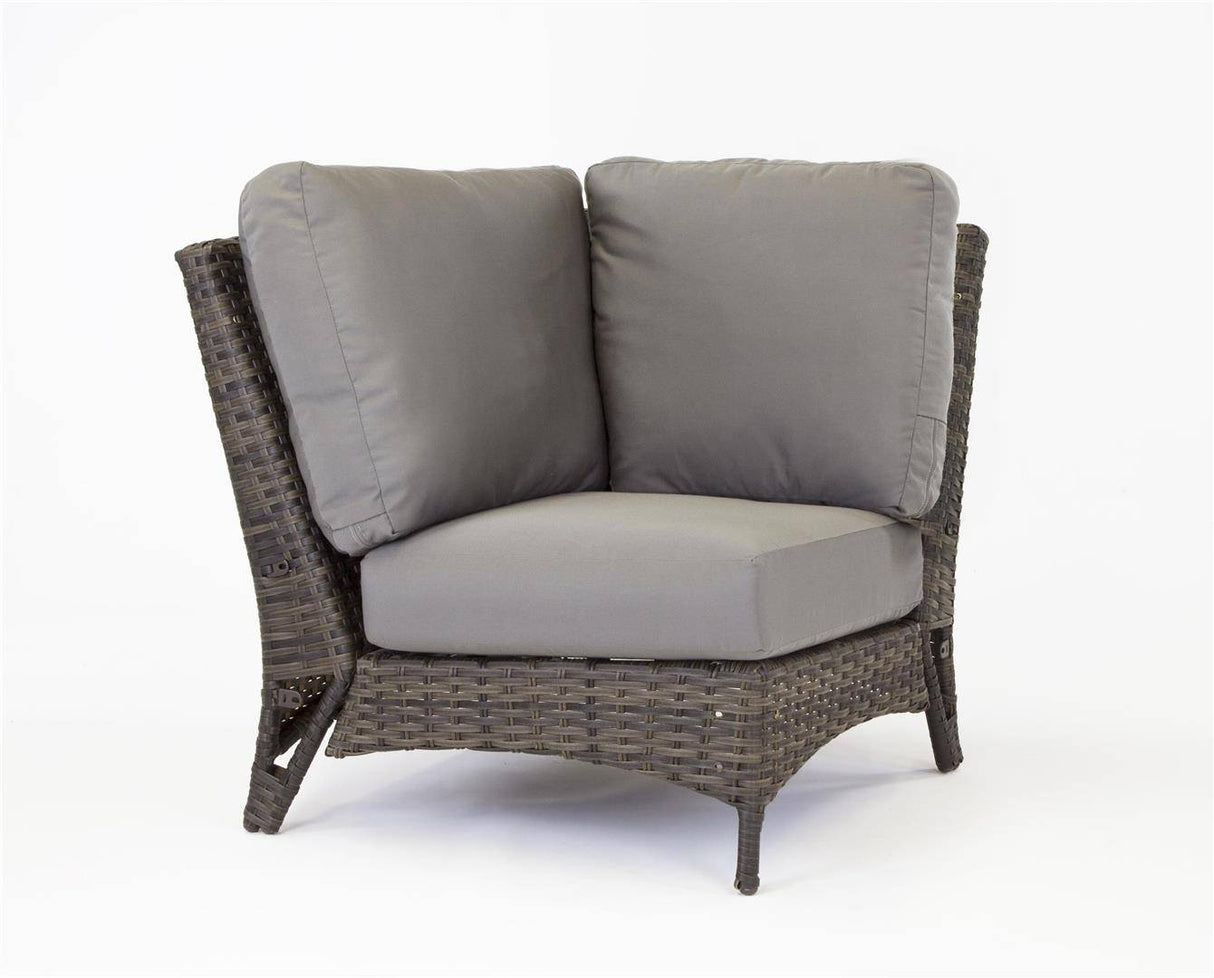 Panama All Weather Patio Sectional Corner Piece Model 78453 By South Sea Rattan