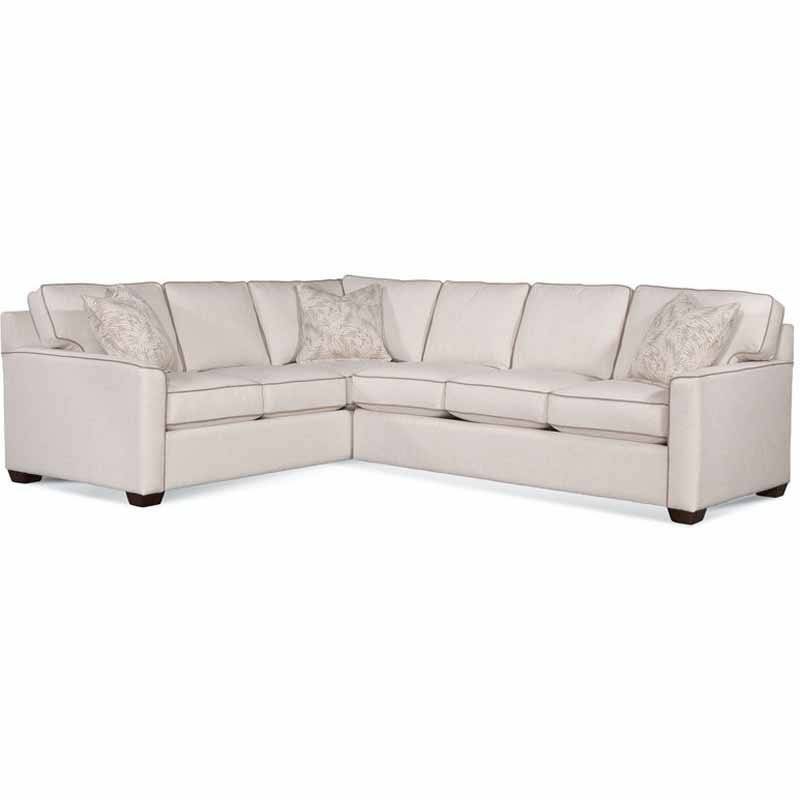 Easton Indoor 2-Piece Sectional by Braxton Culler Made in the USA Model 786-2PC-SEC1