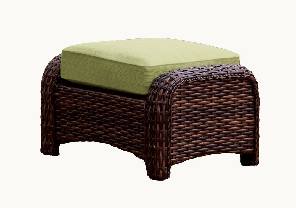 Saint Tropez Outdoor Ottoman Model 79306 By South Sea Rattan