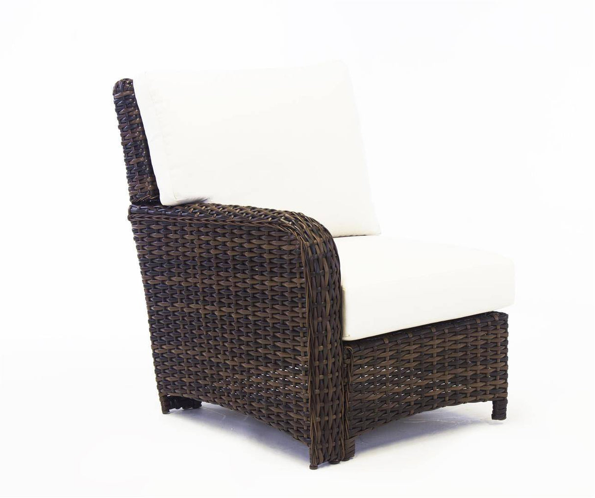 Saint Tropez All Weather Patio Sectional End Left Side Model 79350 By South Sea Rattan