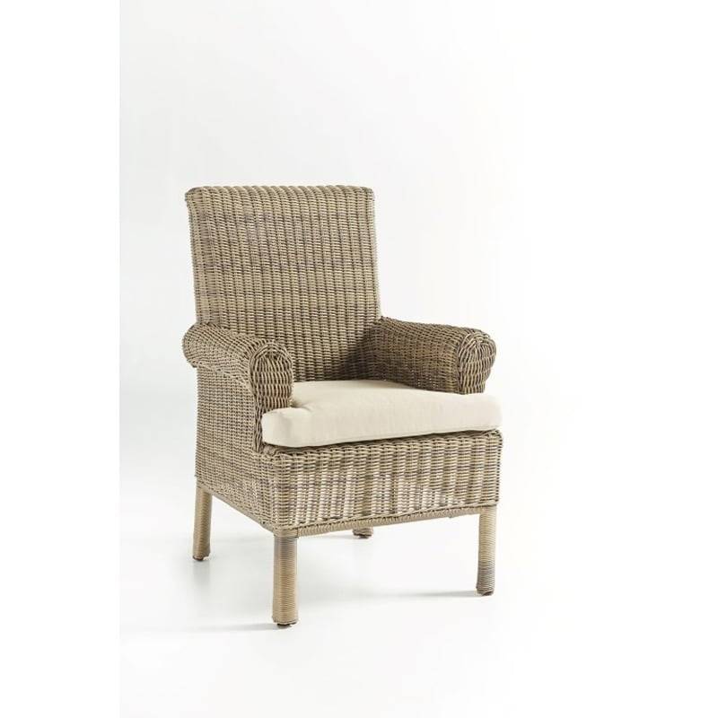 Providence Outdoor Dining Arm Chair by South Sea Rattan Model 79921