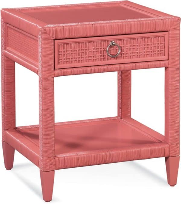 Naples Wicker and Rattan Nightstand Model 807-044 by Braxton Culler
