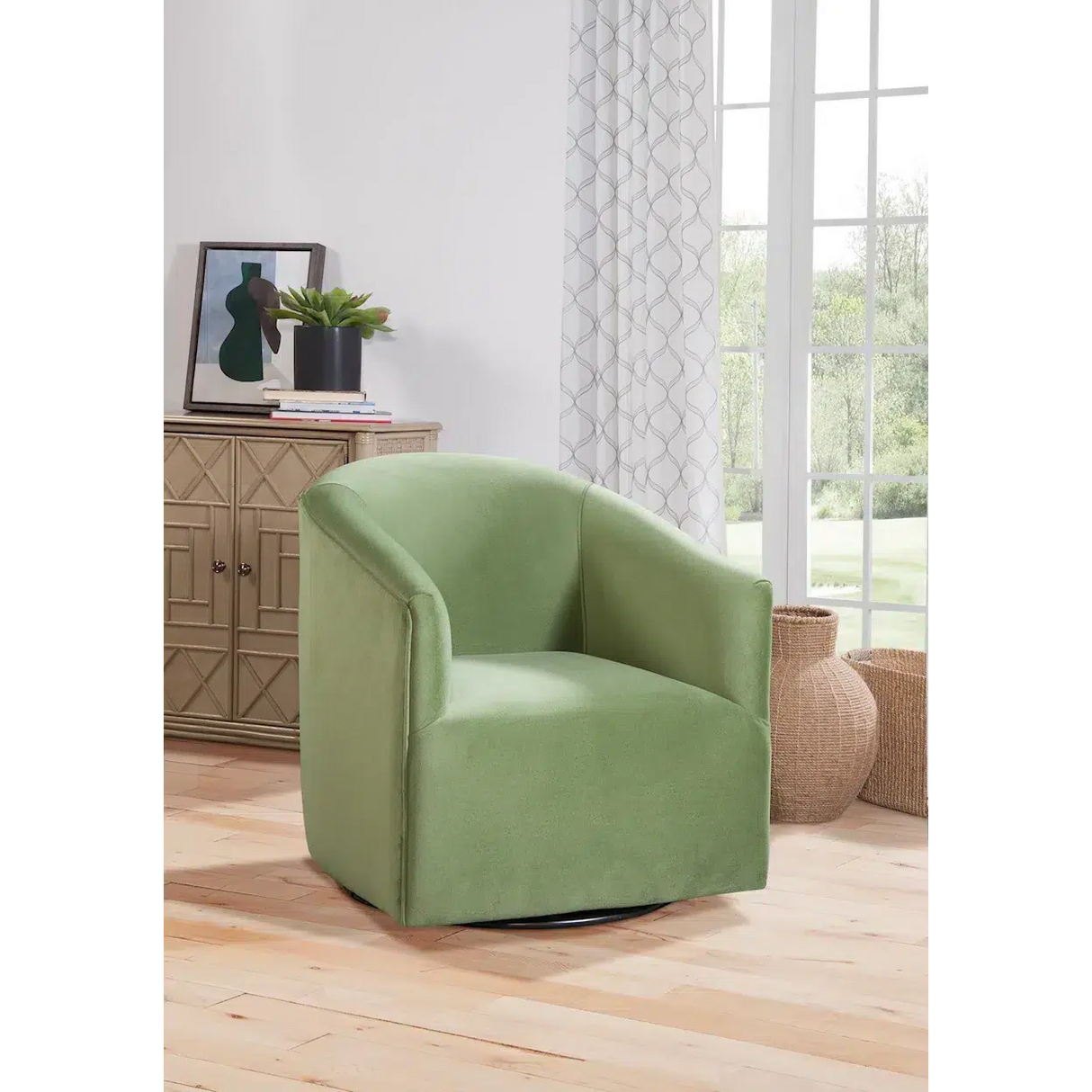 Briles Swivel Chair by Braxton Culler Made in the USA Model 510-005