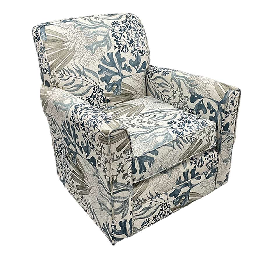 Hi Back Swivel Glider