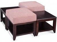 Elements Indoor Wood Top Table by Braxton Culler Made in the USA Model 947-194WT