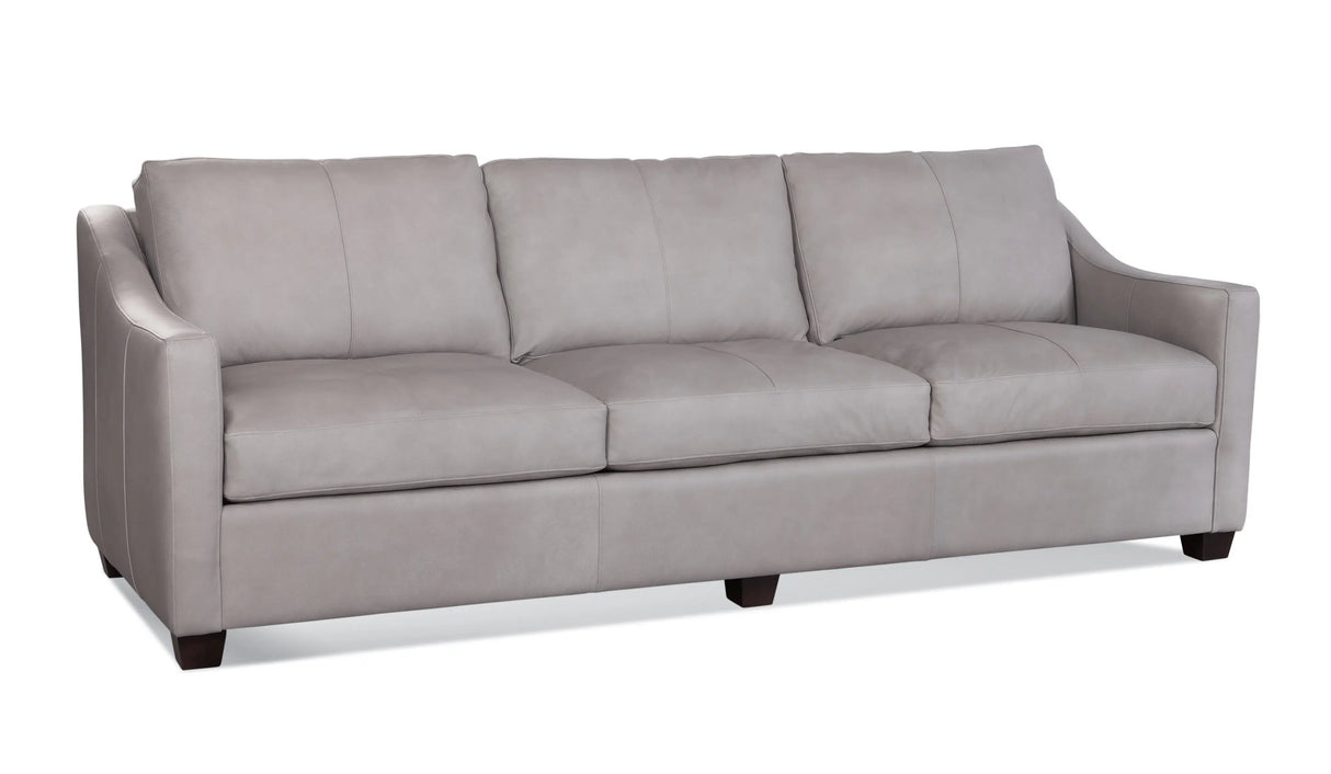 Oliver Leather Estate Sofa by Braxton Culler Made in the USA Model 9731-L04