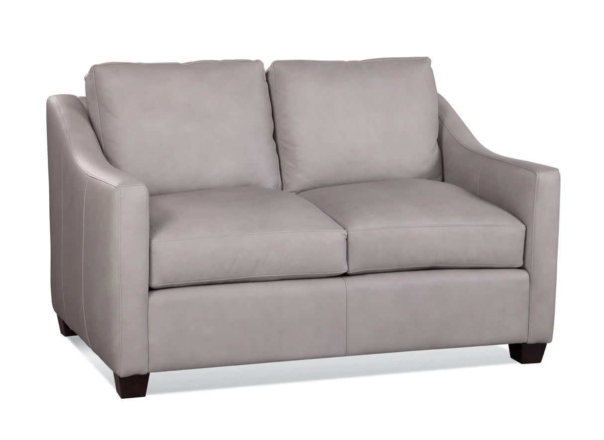 Oliver Leather Loveseat by Braxton Culler Made in the USA Model 9731-L19