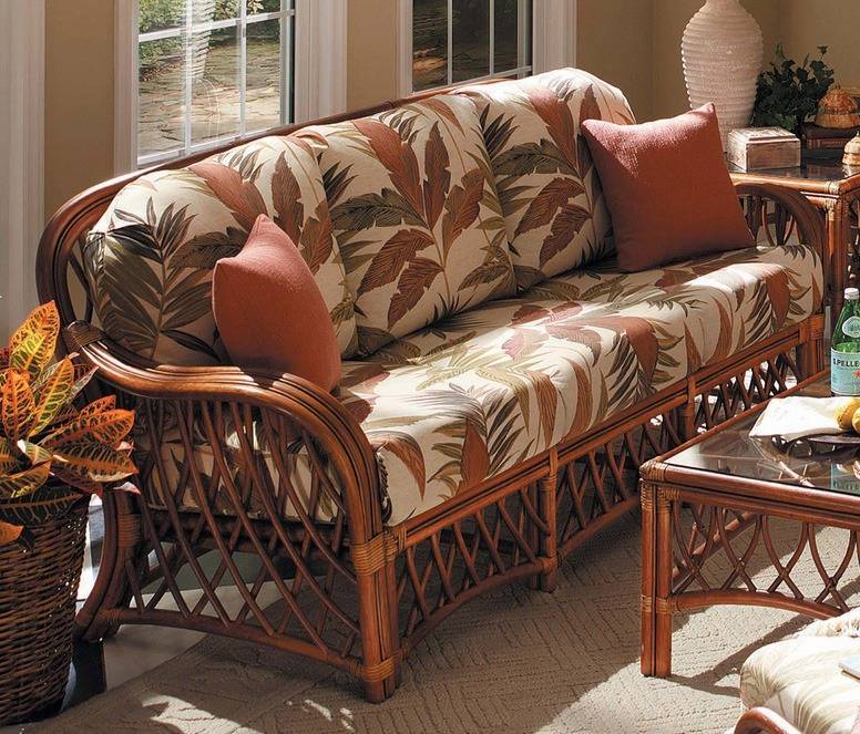 Antigua 5 Pc Deep Seating Living Room Set by South Sea Rattan