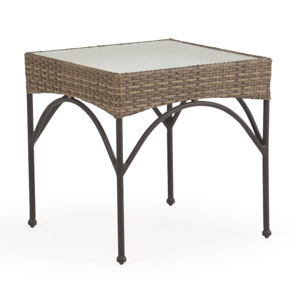 Alamo Outdoor Square Wicker End Table Model 621821ET-SQWIL