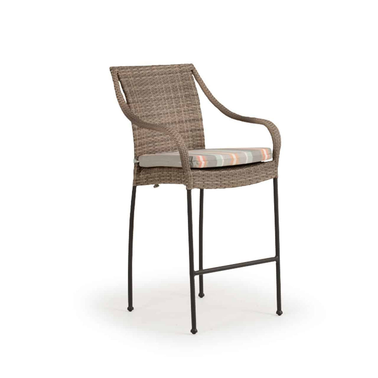 Alamo Outdoor Wicker Bar Stool Model 621845WIL