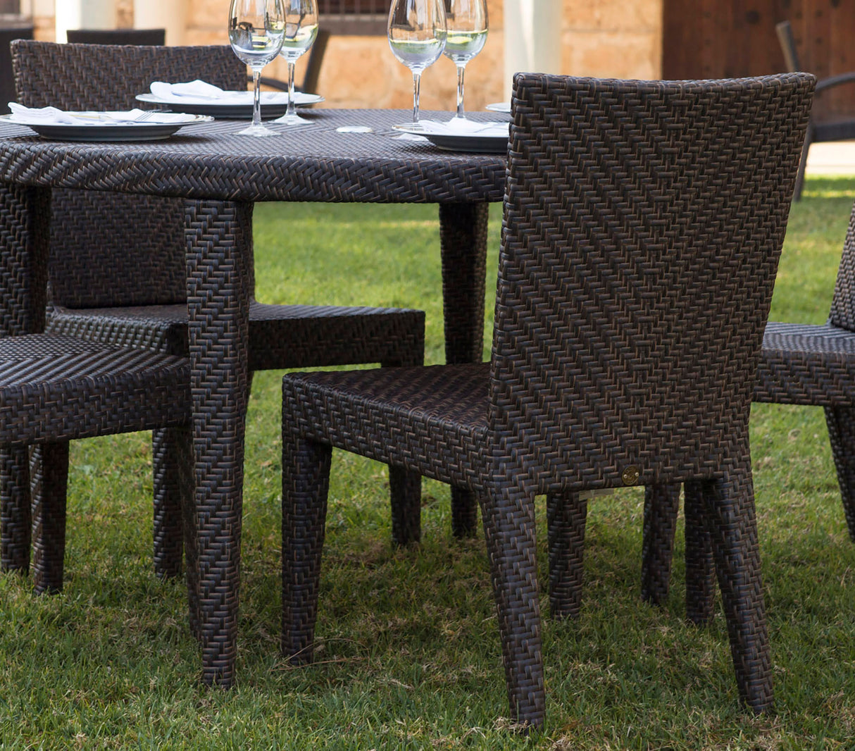Atlantis Outdoor Set of 2 Side chair Model 903-3304-JBP-S-SET2 by Pelican Reef