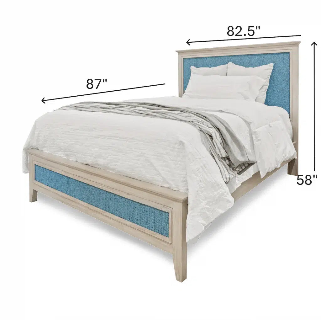 Ocean Isles 6 Pc Bedroom Set with King Bed Model B555KBED-6PCSET By Seawinds Trading