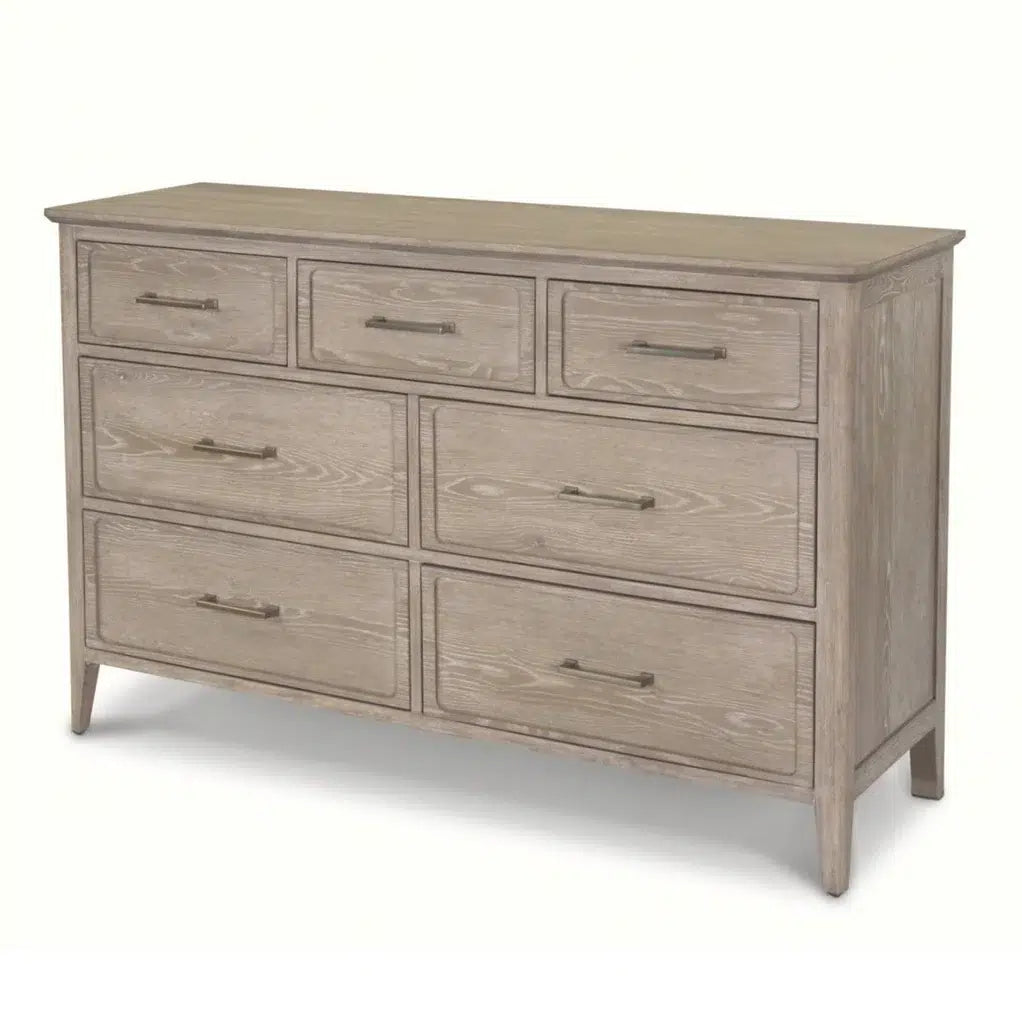 Cape May 6 Pc Bedroom Set with Storage King Bed Model B622KBED-STORAGE-6PCSET-DRIFTWOOD By Seawinds Trading
