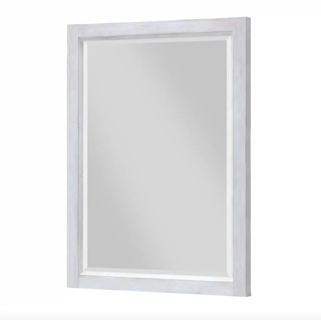 Geneva Retangular Mirror Model B90038-DWHITE By Seawinds Trading