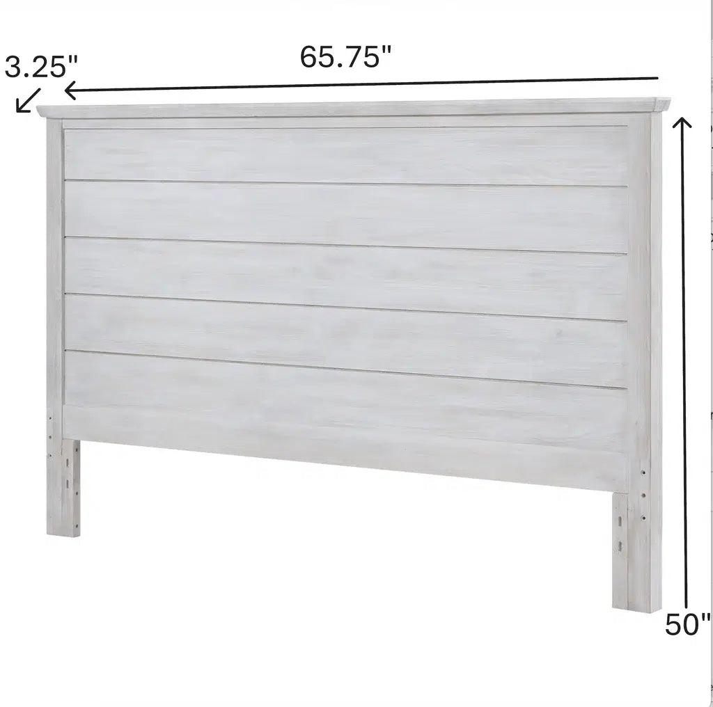 Geneva Twin Headboard Model B90039-DWHITE By Seawinds Trading