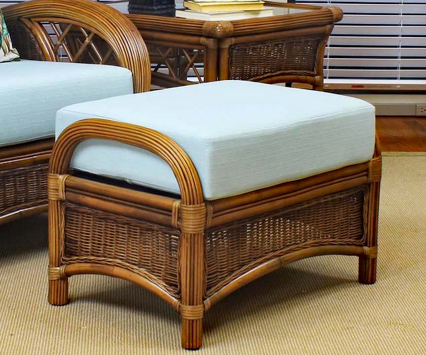 Bali Ottoman by South Sea Rattan 6306