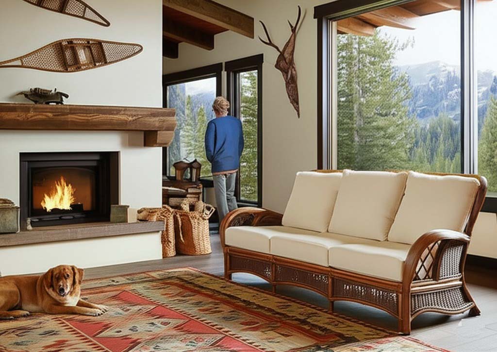 Bali Sofa by South Sea Rattan 6303