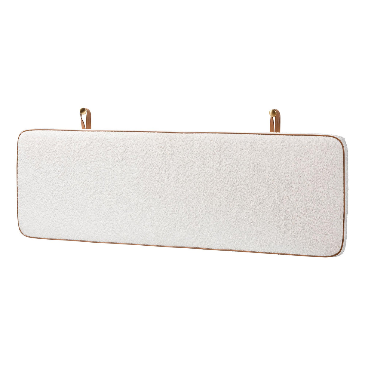 Belden Boucle Upholstered Wall-Mounted Headboard by Wicker Fair